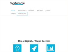 Tablet Screenshot of digitemple.net